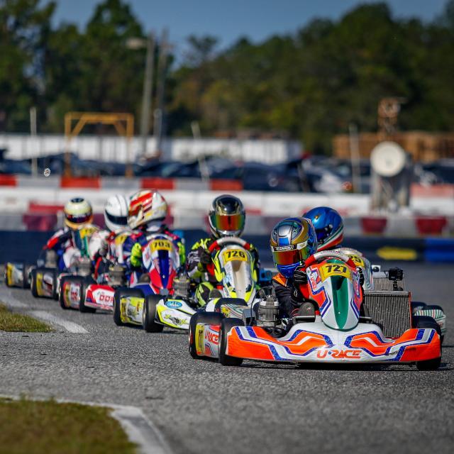 Orlando Kart Center race