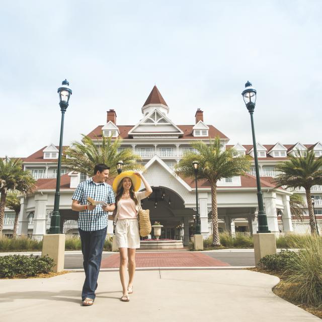 The Villas at Disney's Grand Floridian Resort & Spa couple