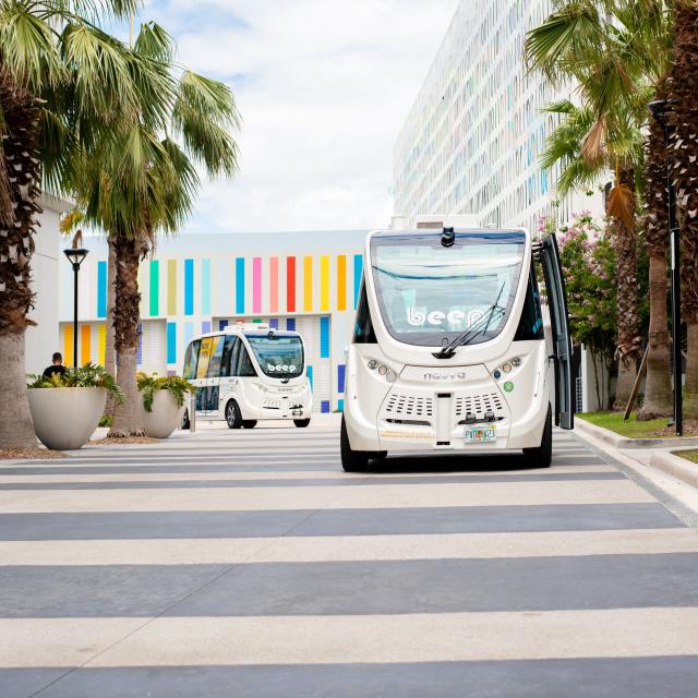 Beep Shuttle available at the Lake Nona Wave Hotel