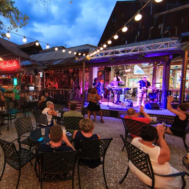 House of Blues courtyard