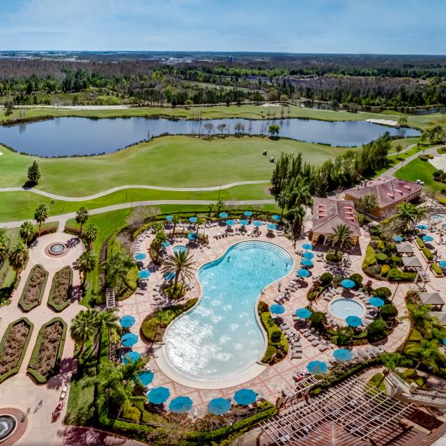 Rosen Shingle Creek overview of resort