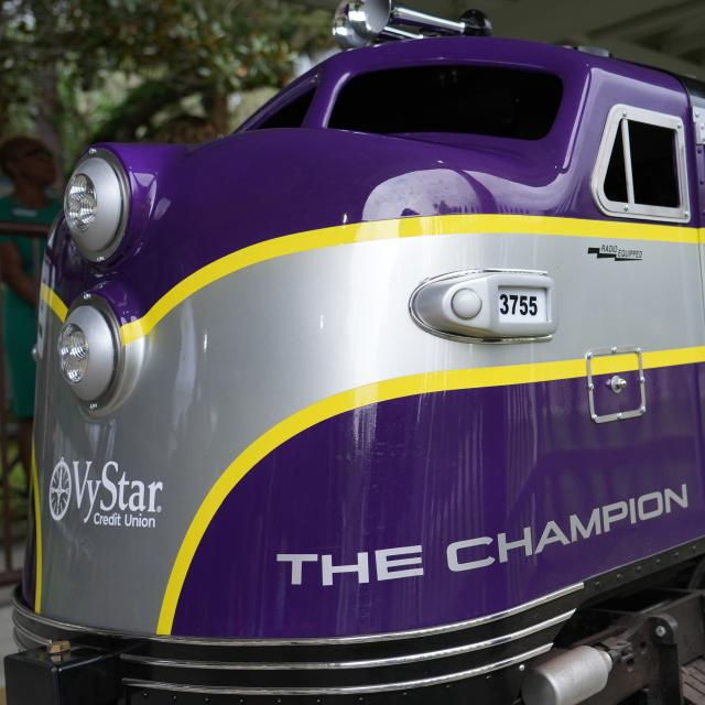 The Champion Miniature Train at Central Florida Zoo & Botanical Gardens