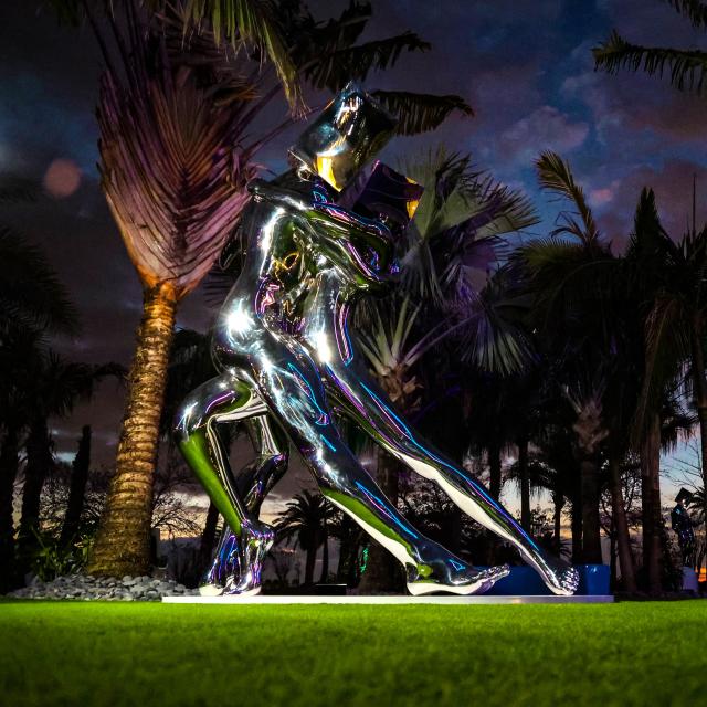 Video of public art at Lake Nona Sculpture Garden