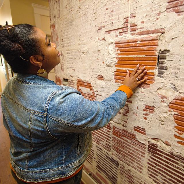 Influencer Katrina Dandridge visits Wells’Built Museum